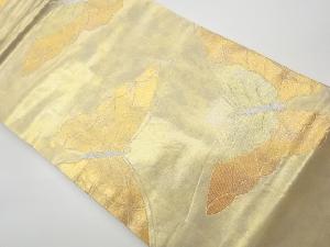 リサイクル　蝶模様織出し名古屋帯